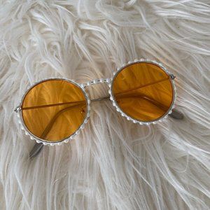 Orange Pearl Sunglasses